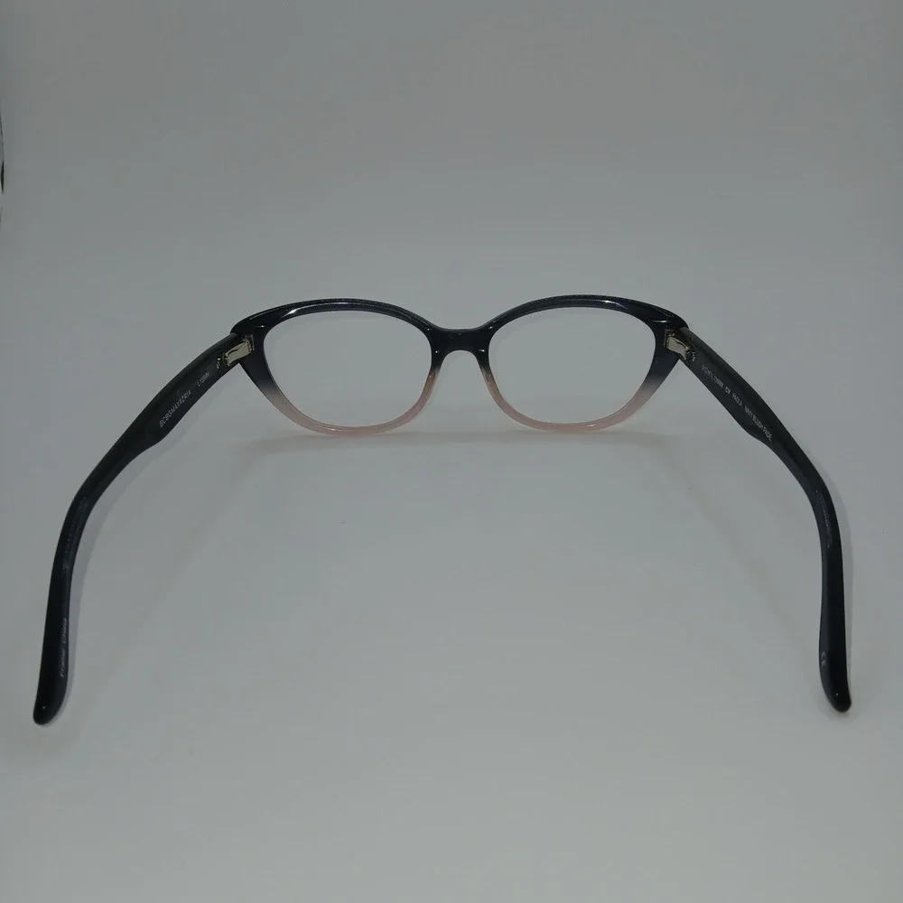 BCBGMAXAZRIA Paola Women Eyeglasses Frame Navy Blush Fade Full Rim 51-16-135mm